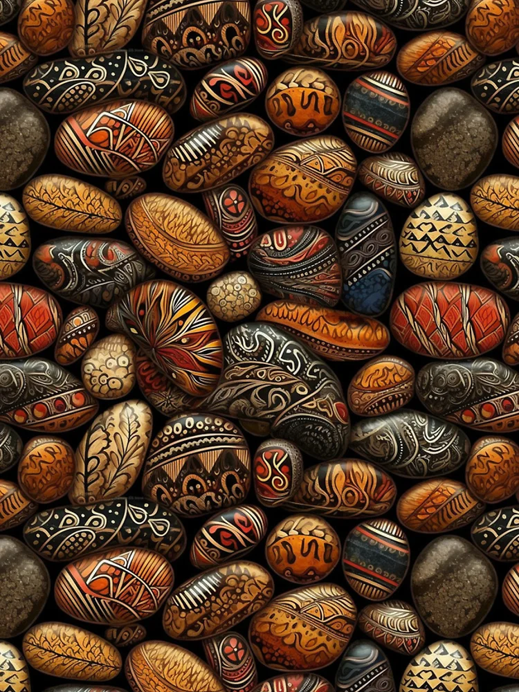 Thumbnail 4 of 4, Samsung Galaxy Phone Case, Folk Rocks designed and sold by PampleMouse.