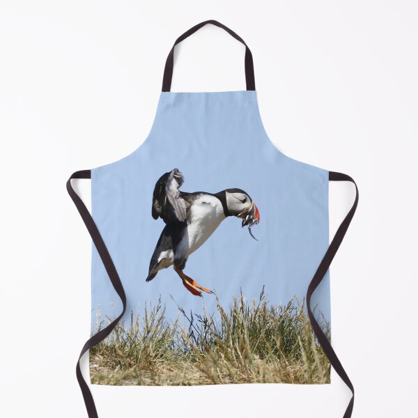 Item preview, Puffin returns to the nest with a beak full of sand eels designed and sold by MartinPhotos.