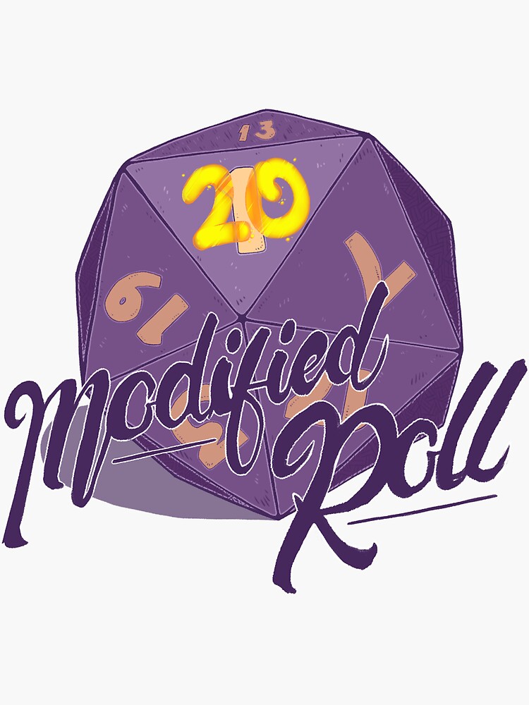 Thumbnail 3 of 3, Sticker, Modified Roll Logo designed and sold by ModifiedRollPod.