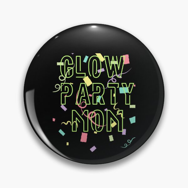 Item preview, Funny Glow Party Mom Birthday Retro Roller Skating Theme designed and sold by MagicSD Designs.