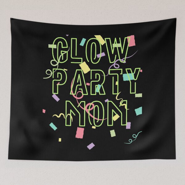 Item preview, Funny Glow Party Mom Birthday Retro Roller Skating Theme designed and sold by MagicSD Designs.