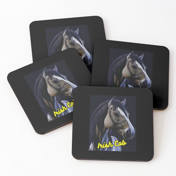 Item preview, Irish Cob Black Background designed and sold by IrishPOD.