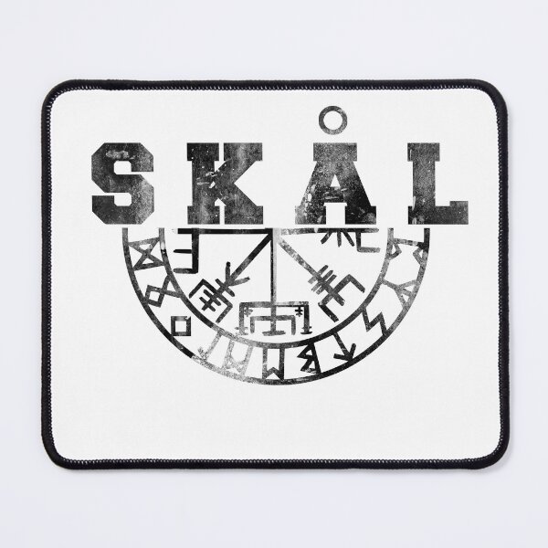 Item preview, Skal, Skol Viking Rune with Ravens Hugin and Munin designed and sold by PhotoArtMC.
