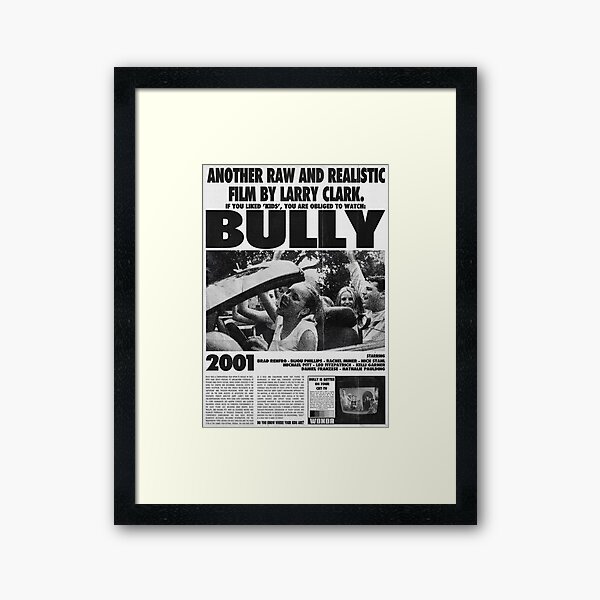 Item preview, BULLY movie poster by wonda design designed and sold by wonda-design.