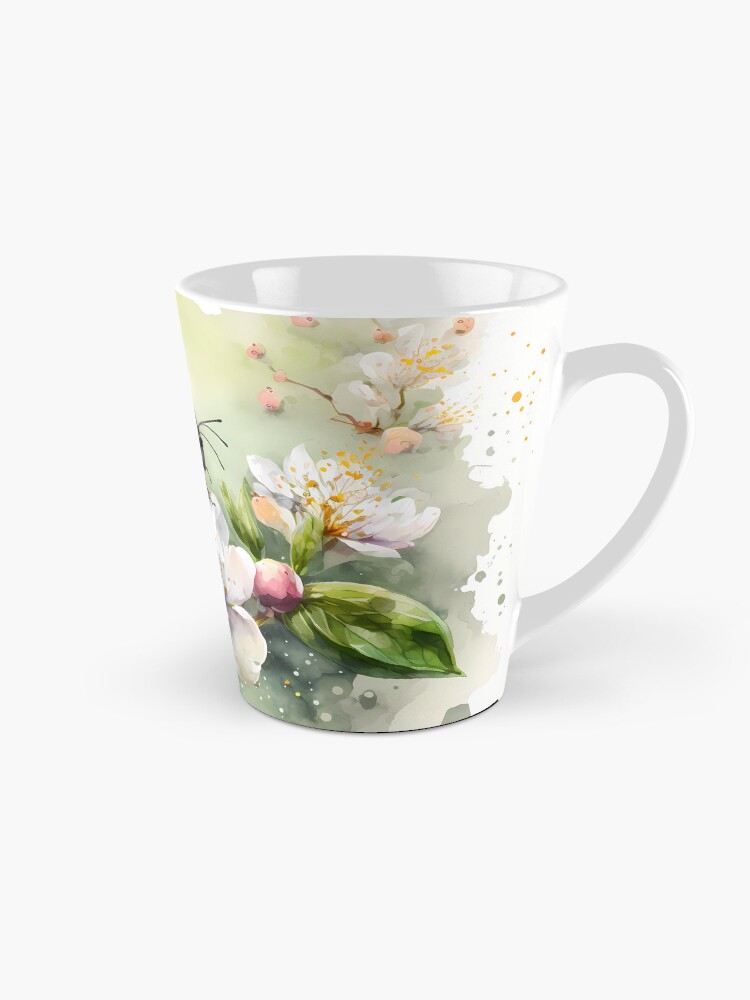 Thumbnail 1 of 4, Coffee Mug, Arrival of spring - the bumblebee designed and sold by stickerperso-ia.