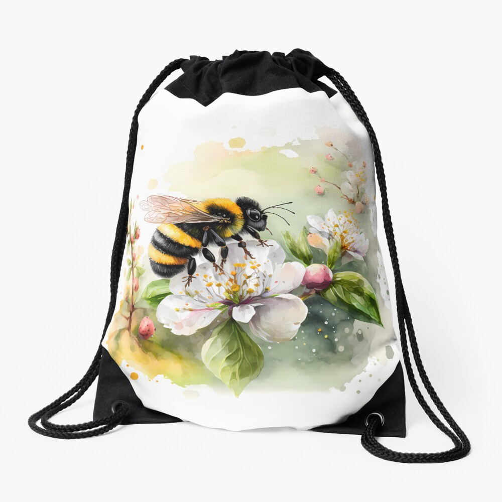 Item preview, Drawstring Bag designed and sold by stickerperso-ia.