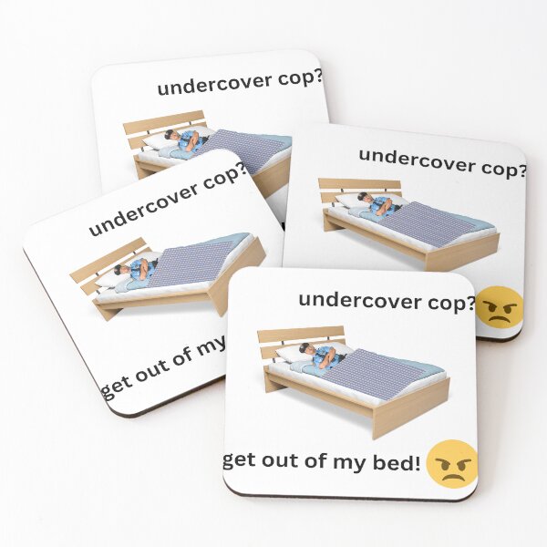 Item preview, undercover cop? get out of my bed! designed and sold by aluminum-falcon.