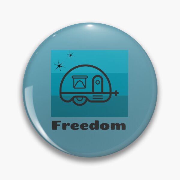 Item preview, Trailer Camping, Camp Life, Freedom, Outdoor Life, Love Outdoors, Nature Lover Gift designed and sold by IrvineCreek.