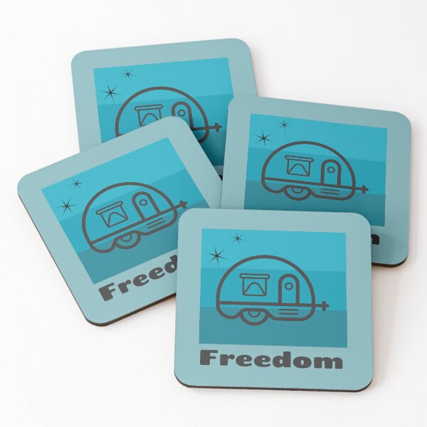 Item preview, Trailer Camping, Camp Life, Freedom, Outdoor Life, Love Outdoors, Nature Lover Gift designed and sold by IrvineCreek.