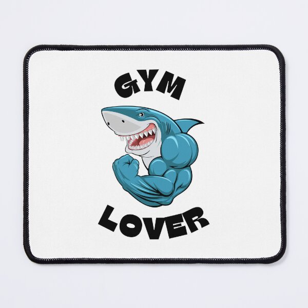 Item preview, Shark Gym Lover T-Shirt designed and sold by Trending shop.