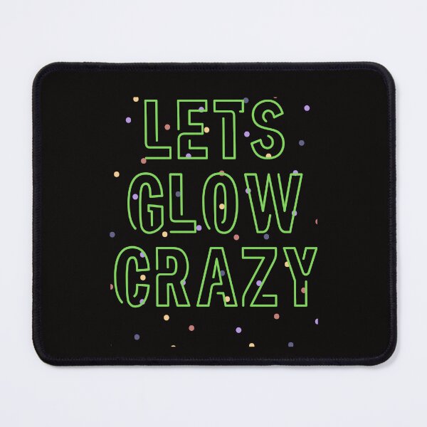 Item preview, Funny Lets Glow Crazy Birthday Retro Roller Skating Theme designed and sold by MagicSD Designs.