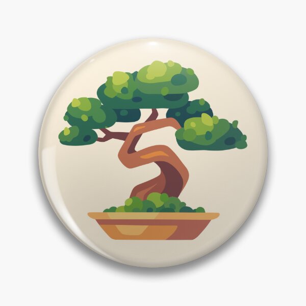 Item preview, Illustrated Bonsai designed and sold by Plantfully.