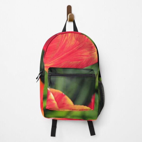 Item preview, Red tulips on nature background designed and sold by olena2552.