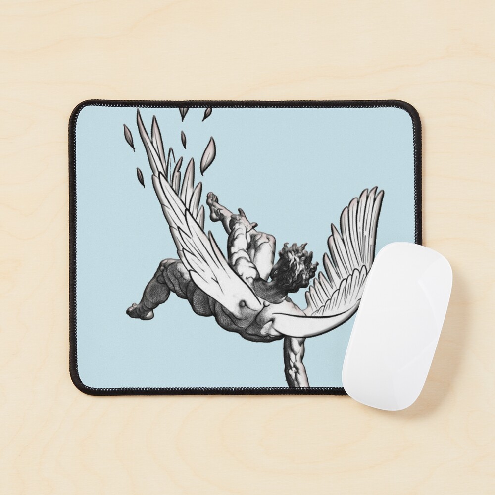Design representing the fall of Icarus Art Board Print for Sale by  TitoStyle