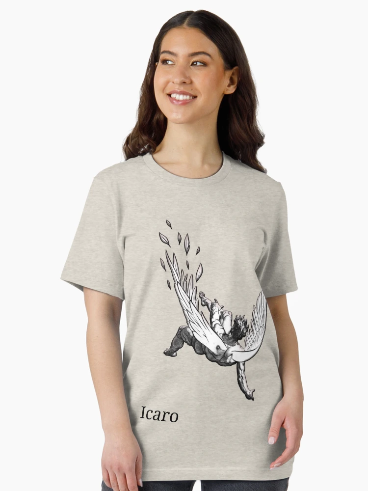 Design representing the fall of Icarus
