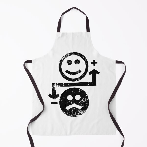 Item preview, Happy face sad face mental health smiley face feel better positive vibes plus minus symbols designed and sold by doseofwin.