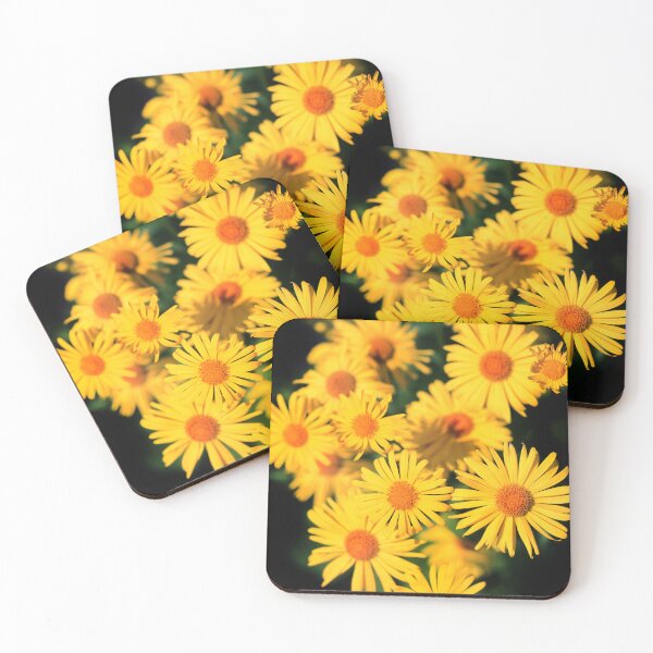 Item preview, Yellow flowers on nature background designed and sold by olena2552.