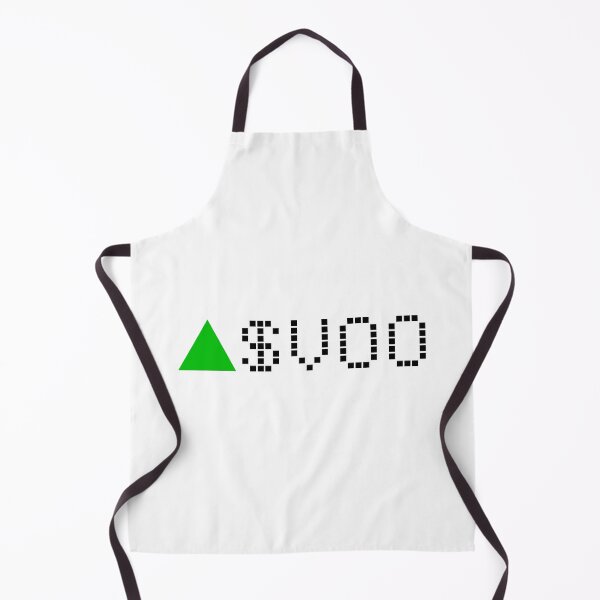 Item preview, Vanguard 500 Index Fund ETF - VOO - Stock Ticker Green Black Font designed and sold by frankyou.