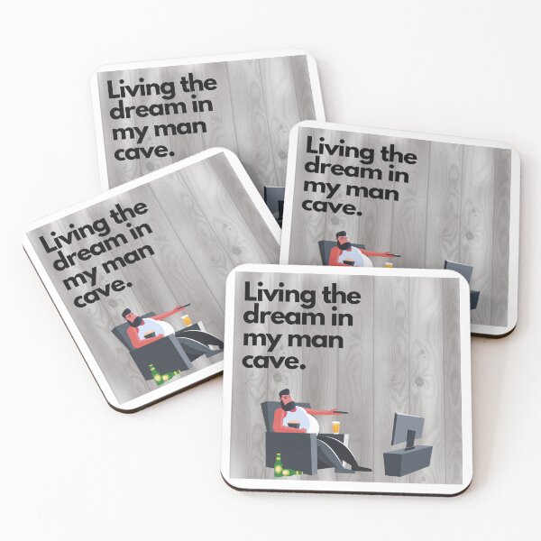 Item preview, Living the Dream in my Man Cave designed and sold by LivingTheDream7.