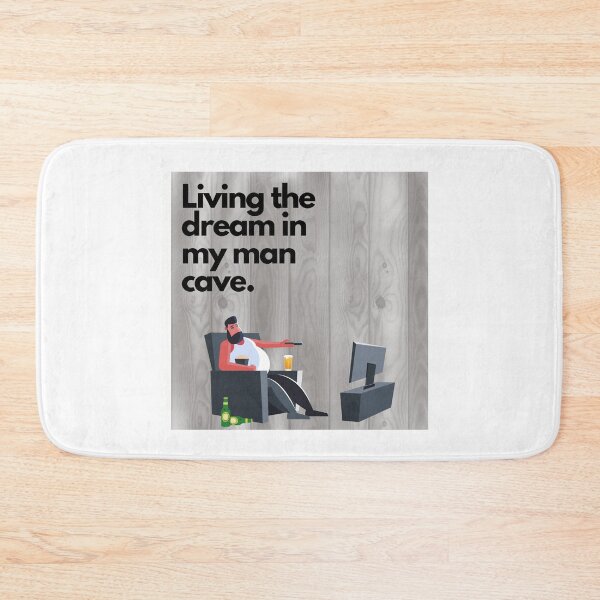 Item preview, Living the Dream in my Man Cave designed and sold by LivingTheDream7.