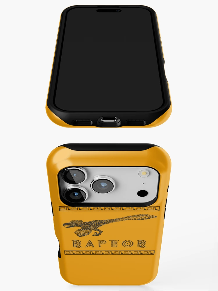 Thumbnail 3 of 4, iPhone Case, Aztec Raptor designed and sold by dlrdesignlab.