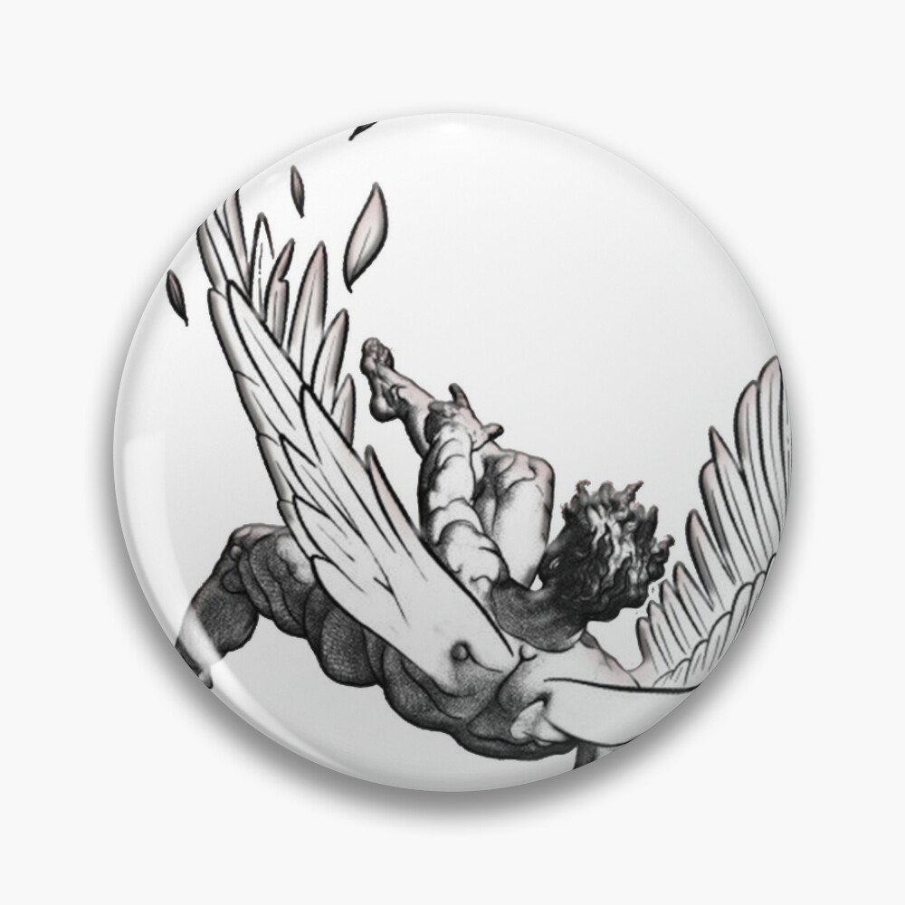 Design representing the fall of Icarus | Pin