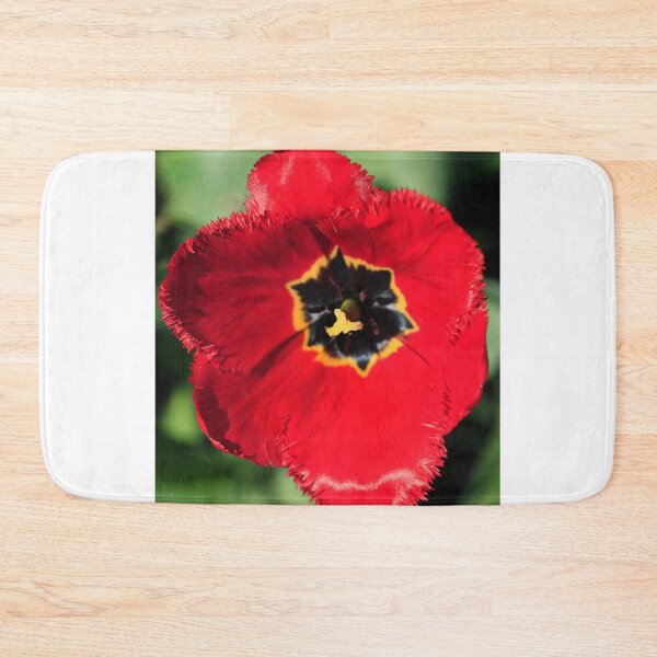 Item preview, Red big tulip on nature background designed and sold by olena2552.