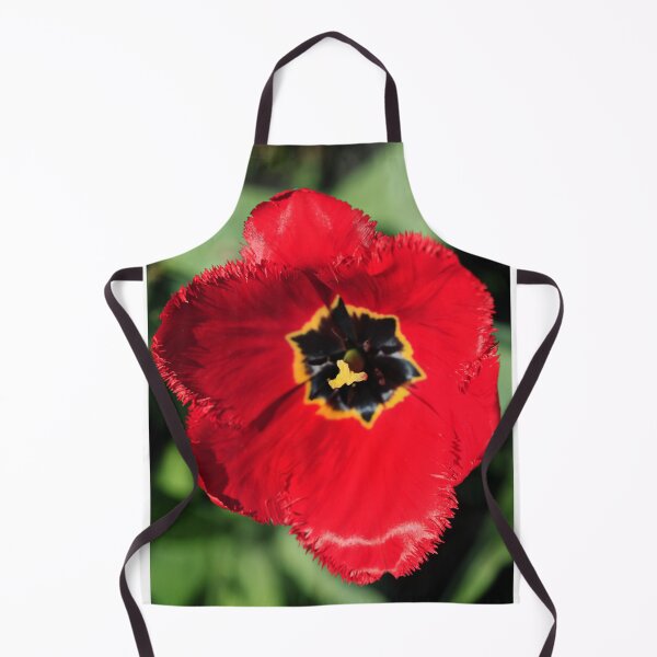 Item preview, Red big tulip on nature background designed and sold by olena2552.