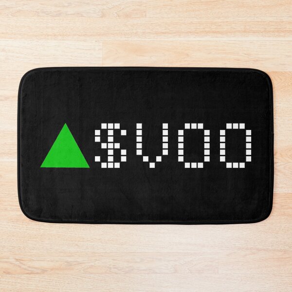 Item preview, Vanguard 500 Index Fund ETF - VOO - Stock Ticker Green White Font designed and sold by frankyou.