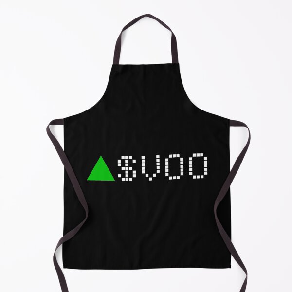 Item preview, Vanguard 500 Index Fund ETF - VOO - Stock Ticker Green White Font designed and sold by frankyou.
