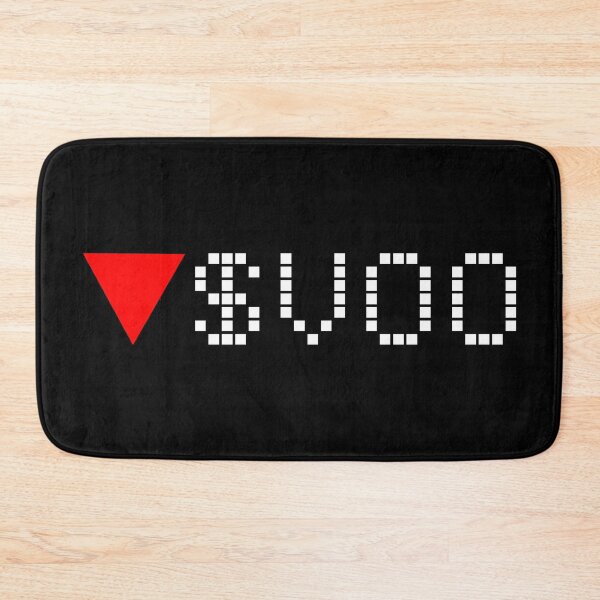 Item preview, Vanguard 500 Index Fund ETF- VOO - Stock Ticker Red White Font designed and sold by frankyou.