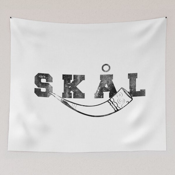 Item preview, Skal Skol Viking Rune with Ravens Hugin and Munin designed and sold by PhotoArtMC.