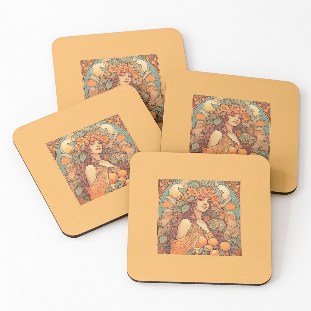 Item preview, Coasters (Set of 4) designed and sold by PampleMouse.