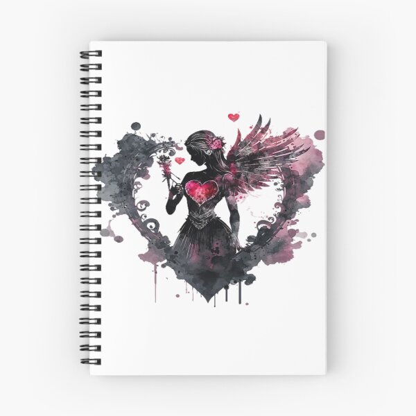 Item preview, Dark Angels Valentine designed and sold by FantasyVisions.