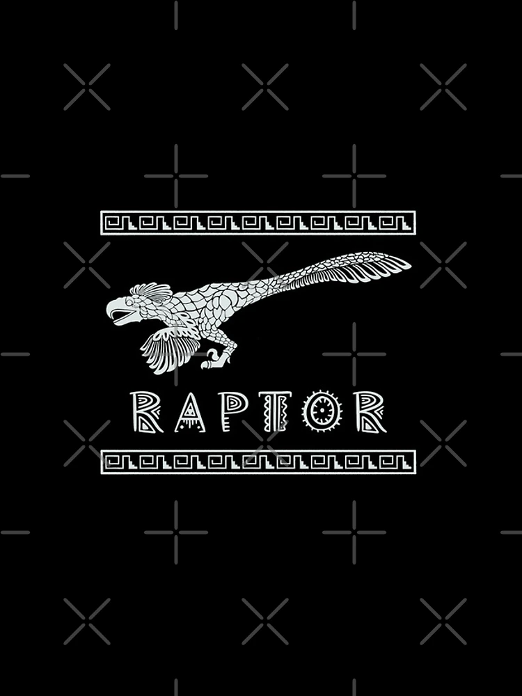 Thumbnail 4 of 4, iPhone Case, Aztec Raptor - white designed and sold by dlrdesignlab.