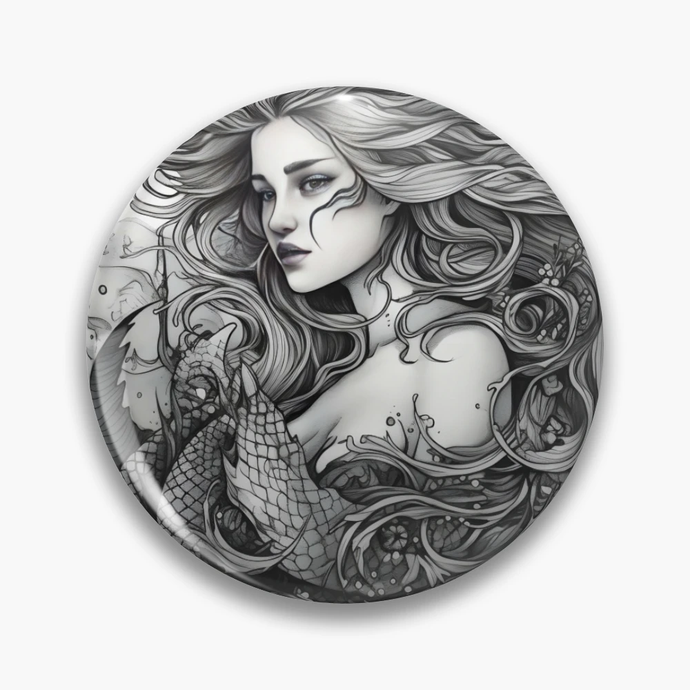 My mermaid tattoo design and tattoo. Tattoo apprentice — Steemit