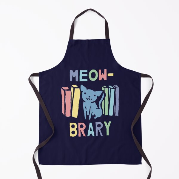 Item preview, Meowbrary Library Cat designed and sold by SubtleSplit.