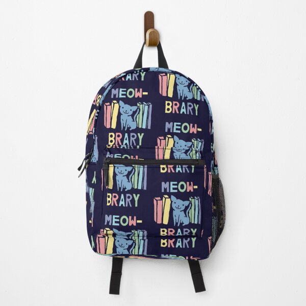 Item preview, Meowbrary Library Cat designed and sold by SubtleSplit.
