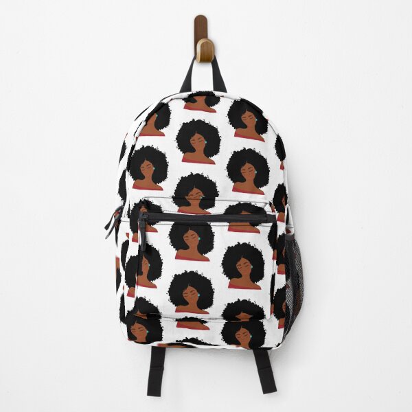 Item preview, Curly Girl Big Afro Sexy Black Woman designed and sold by blackartmatters.