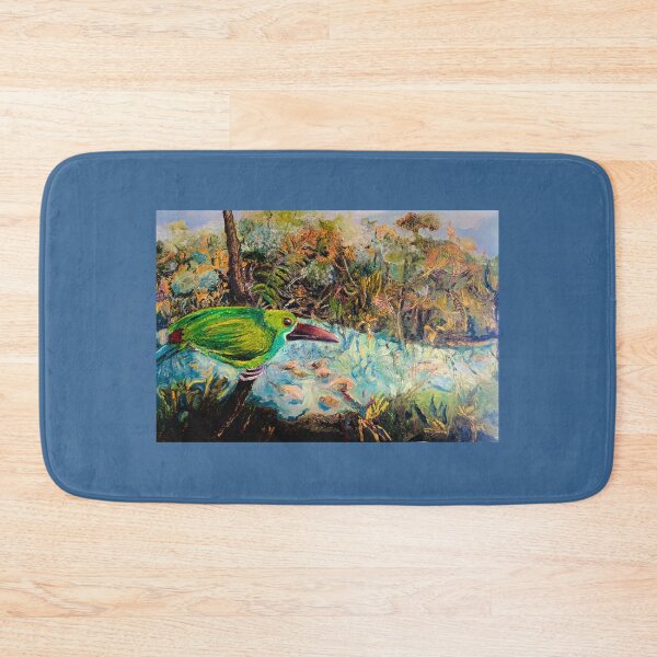 Item preview, Crimson tailed Toucanet of Ecuador designed and sold by Janice Schiff.