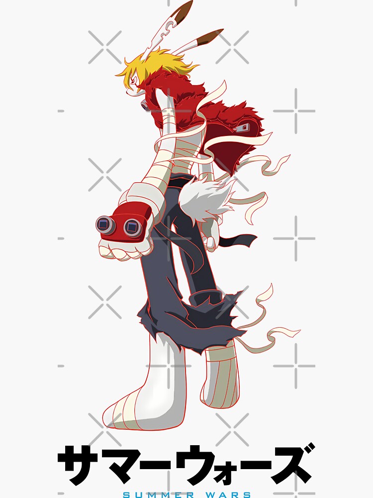 Summer Wars King Kazma W / サマー ウォーズ King Kazma | Sticker