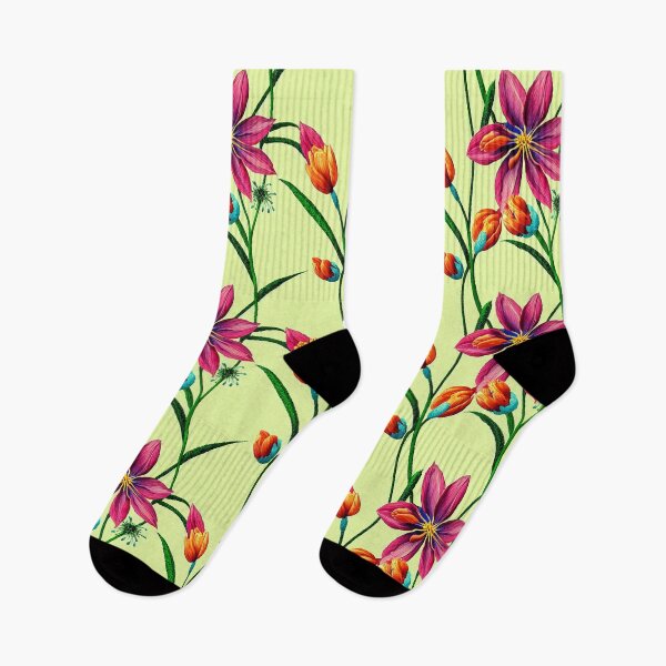 Item preview, Spring Flowers Punk Pointillism 2 designed and sold by PinetumDesigns.