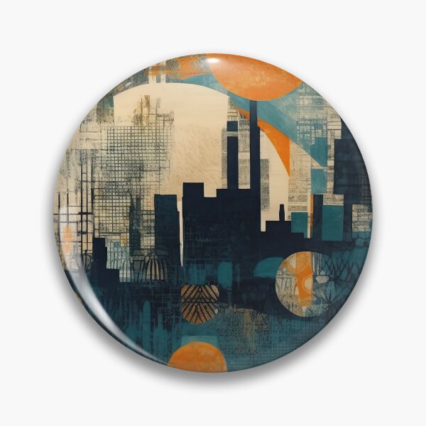 Artikelvorschau, Sunny Metropolis Pattern entworfen und verkauft von danielliamgill.