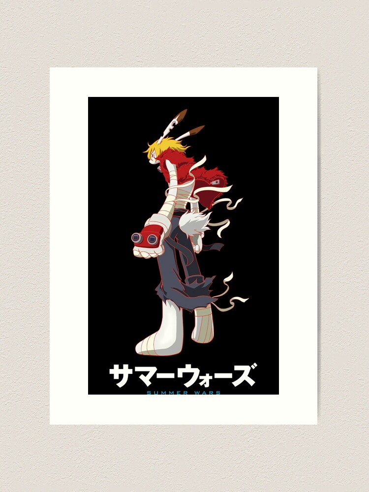 サマーウォーズ【 キング・カズマ⠀】ポスター ツリービレッジ限定の岡崎能士描き下ろしデザインポスター