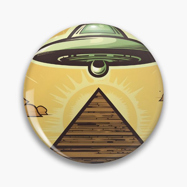 Item preview, Saucers and Pyramids designed and sold by PyramidSchmear.