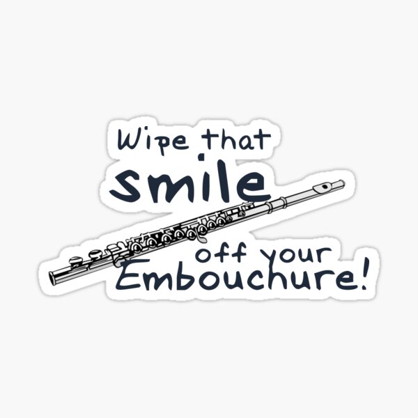Flute Embouchure Sticker