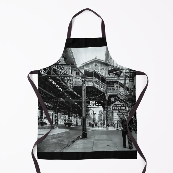 Item preview, Third Ave and 18th Street Elevated Rail Station - NYC 1942 designed and sold by Daniel Hagerman.