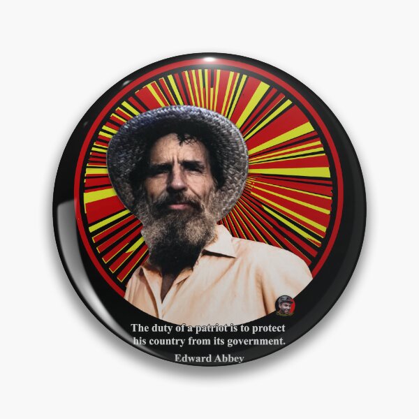 Item preview, Edward Abbey #1 designed and sold by Gwyllm-Llwydd.
