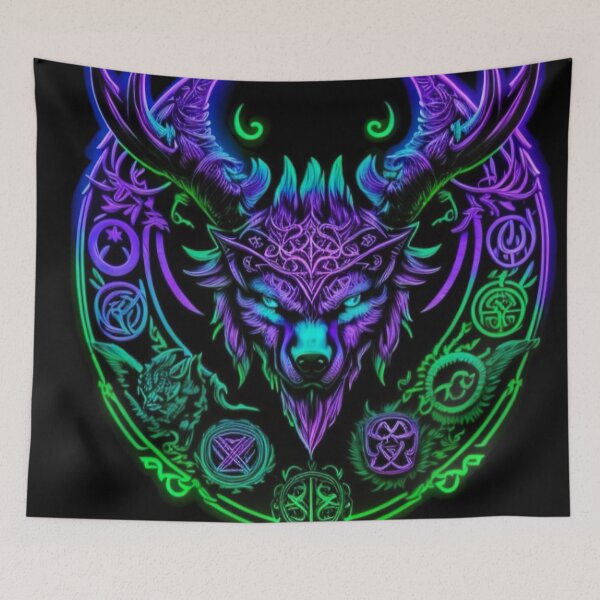 Item preview, Satan's followers neon, part II designed and sold by WildWaveStylez.