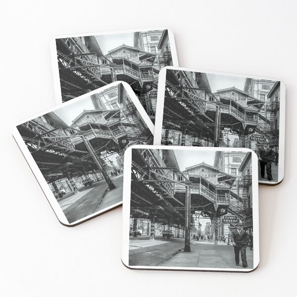 Item preview, Third Ave and 18th Street Elevated Rail Station - NYC 1942 designed and sold by Daniel Hagerman.
